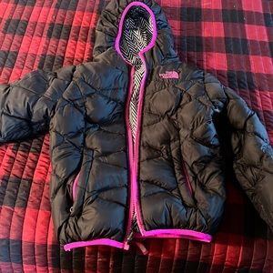 Girls reversible winter coat